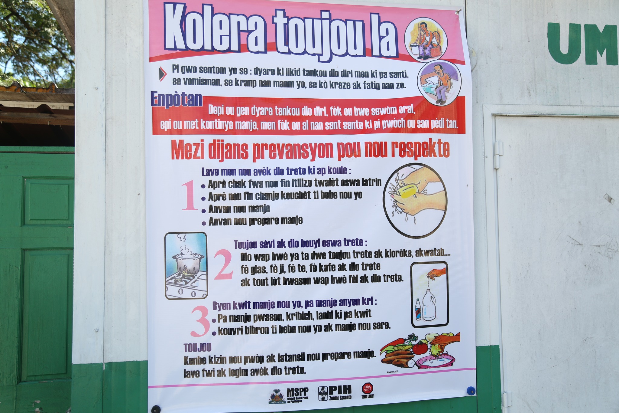 Le choléra continue de sévir